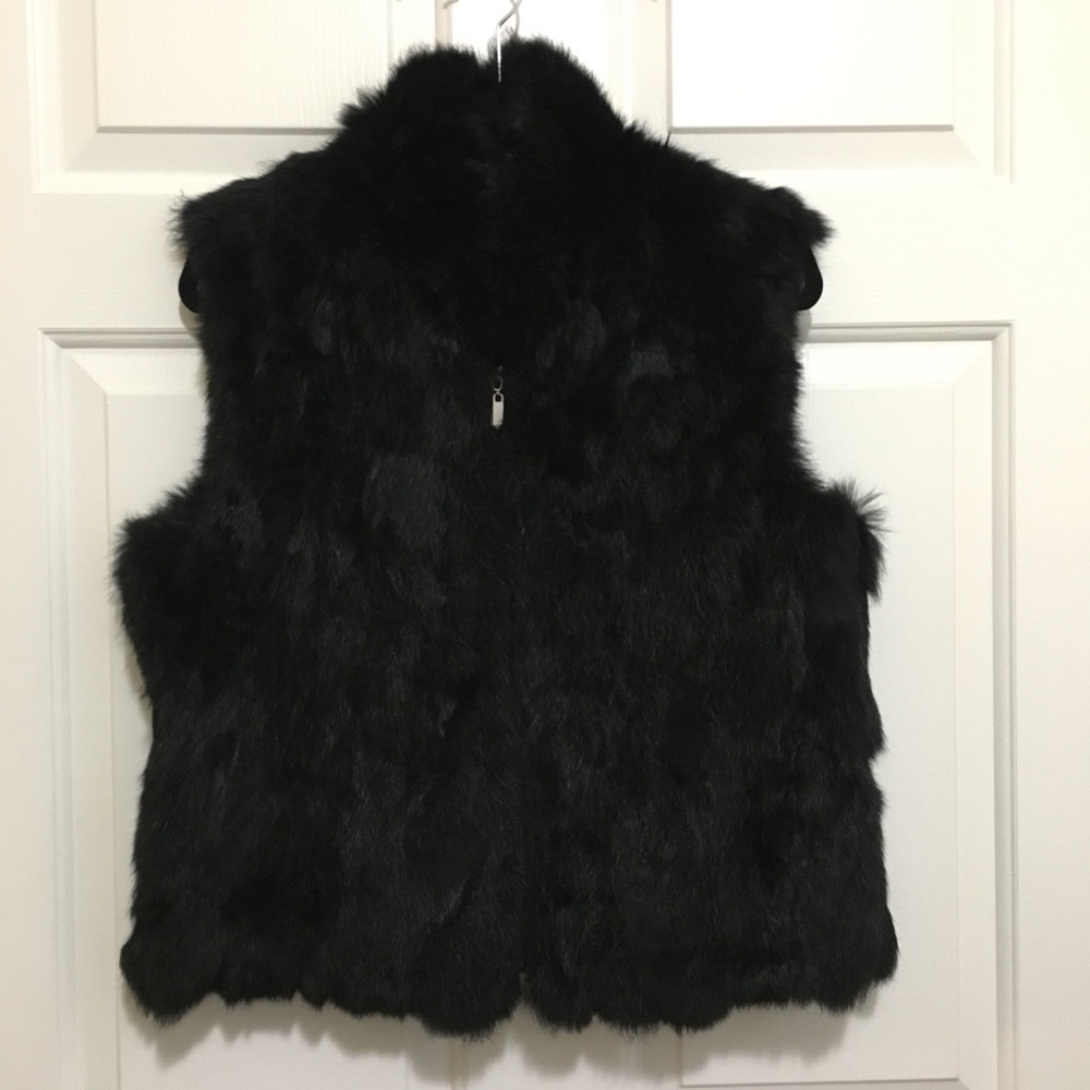 Arielle by Navarre Real Rabbit Fur Vest